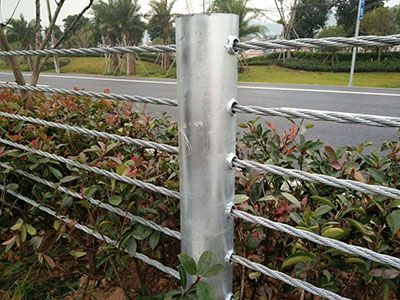 钢丝绳护栏